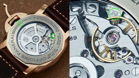 panerai movement number|Panerai movements.